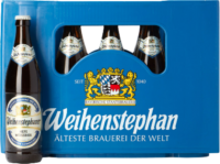 Weihenstephaner Hefe Weissbier krat met 20 flessen van 50cl